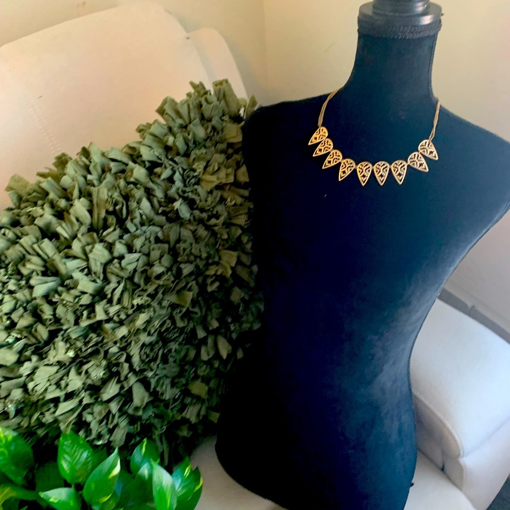 Golden warrior necklace